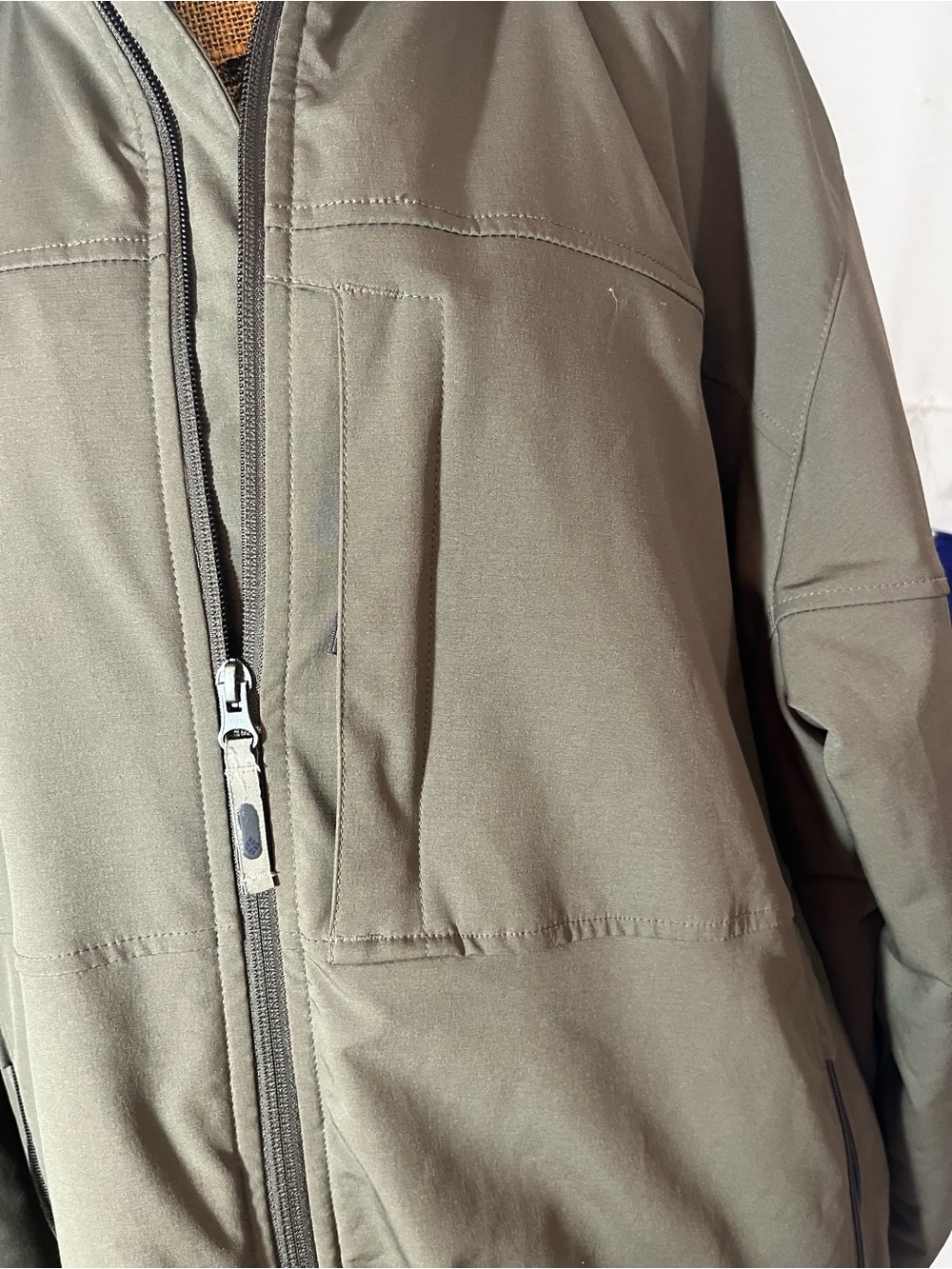 Columbia Men's Olive Green Outdoor Softshell Jacket size XL - Picture 2 of 15